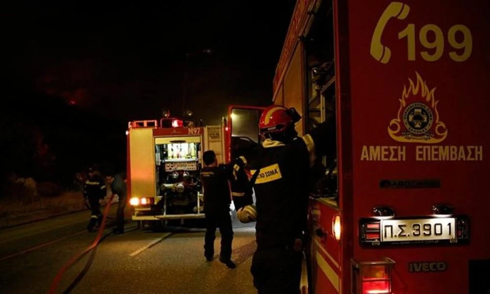 Συναγερμός στην Πυροσβεστική: Φωτιά κοντά σε στρατόπεδο στην Κοζάνη